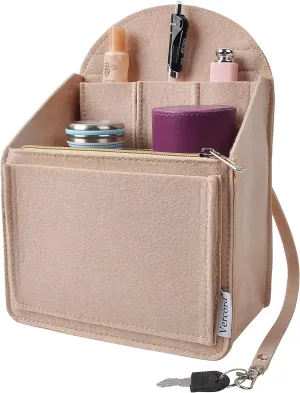 Vercord Felt Backpack Organizer Rucksack Insert Liner Inside Daypack Shoulder Bag 5 Colors 2 Size