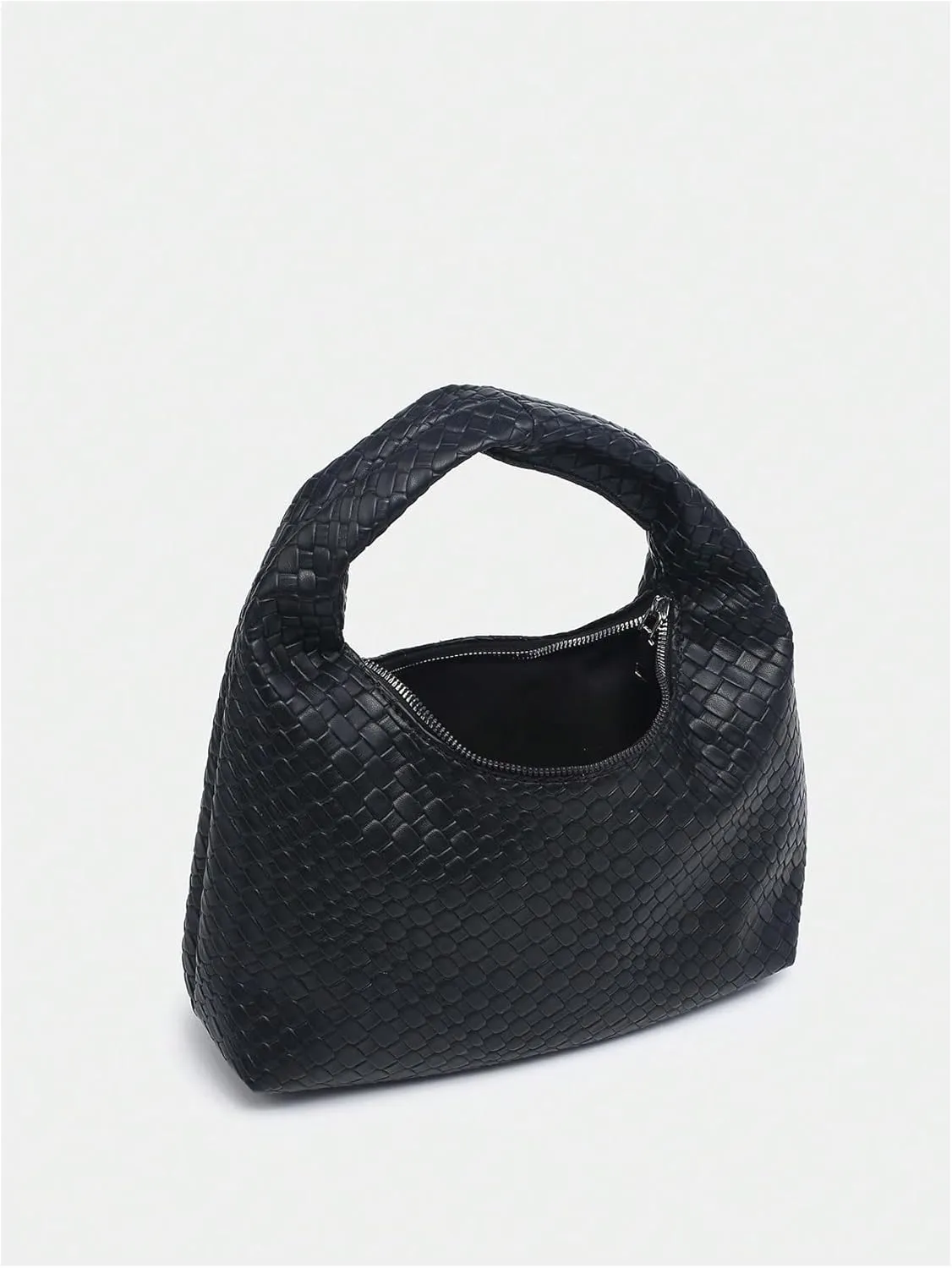 Verdusa Women's Woven Leather Hobo Shoulder Bags Top Handle Braided Underarm Purse