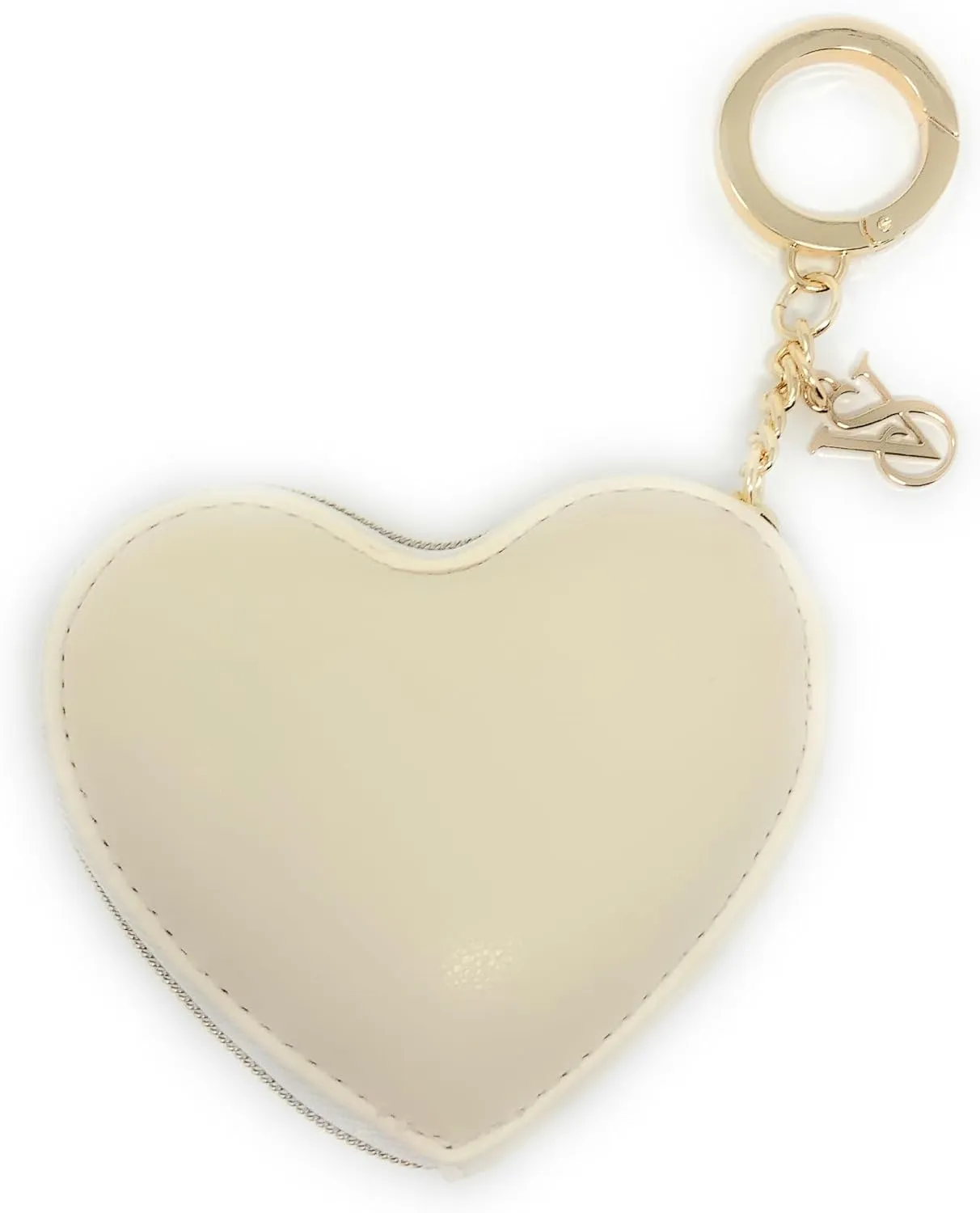 Victoria's Secret Heart Coin Purse Keychain Bag Charm
