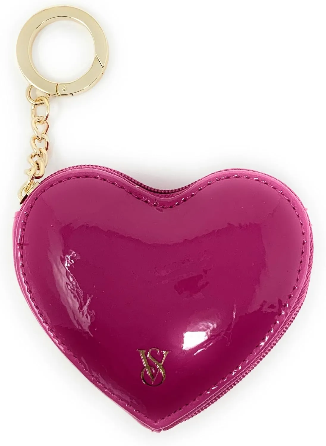 Victoria's Secret Heart Coin Purse Keychain Bag Charm