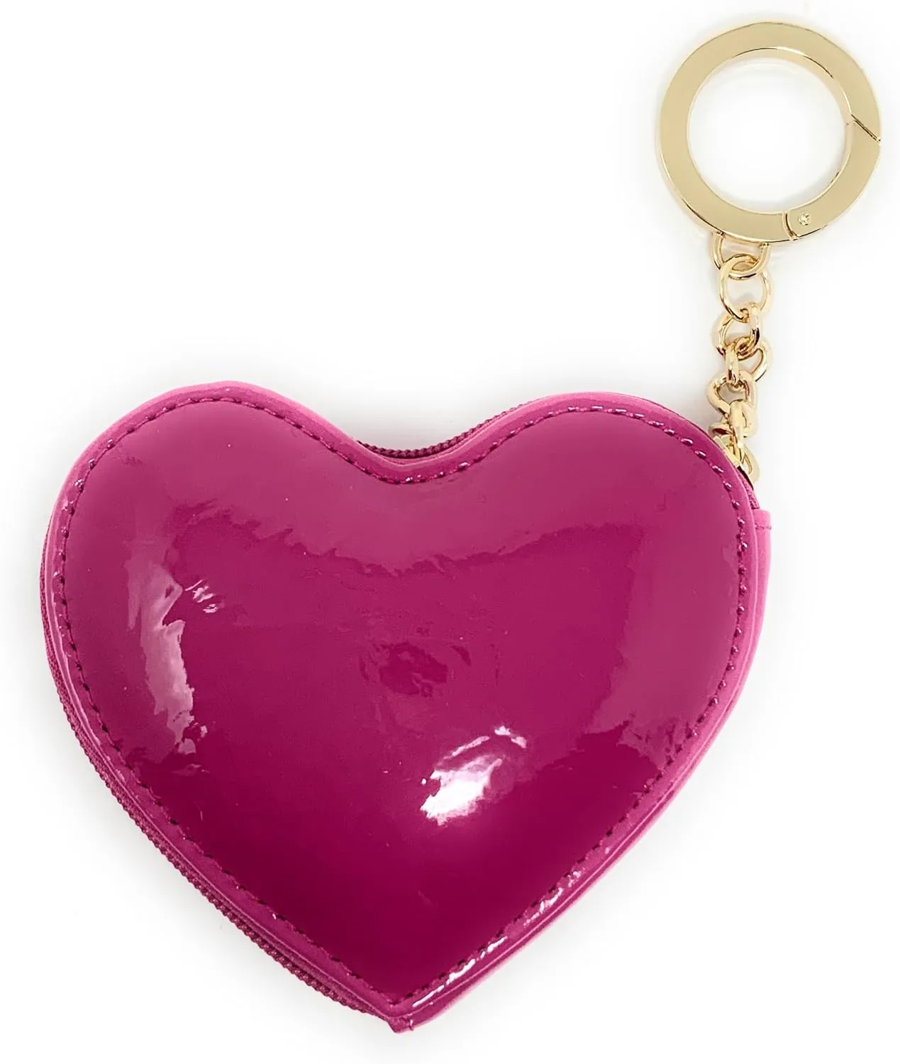 Victoria's Secret Heart Coin Purse Keychain Bag Charm