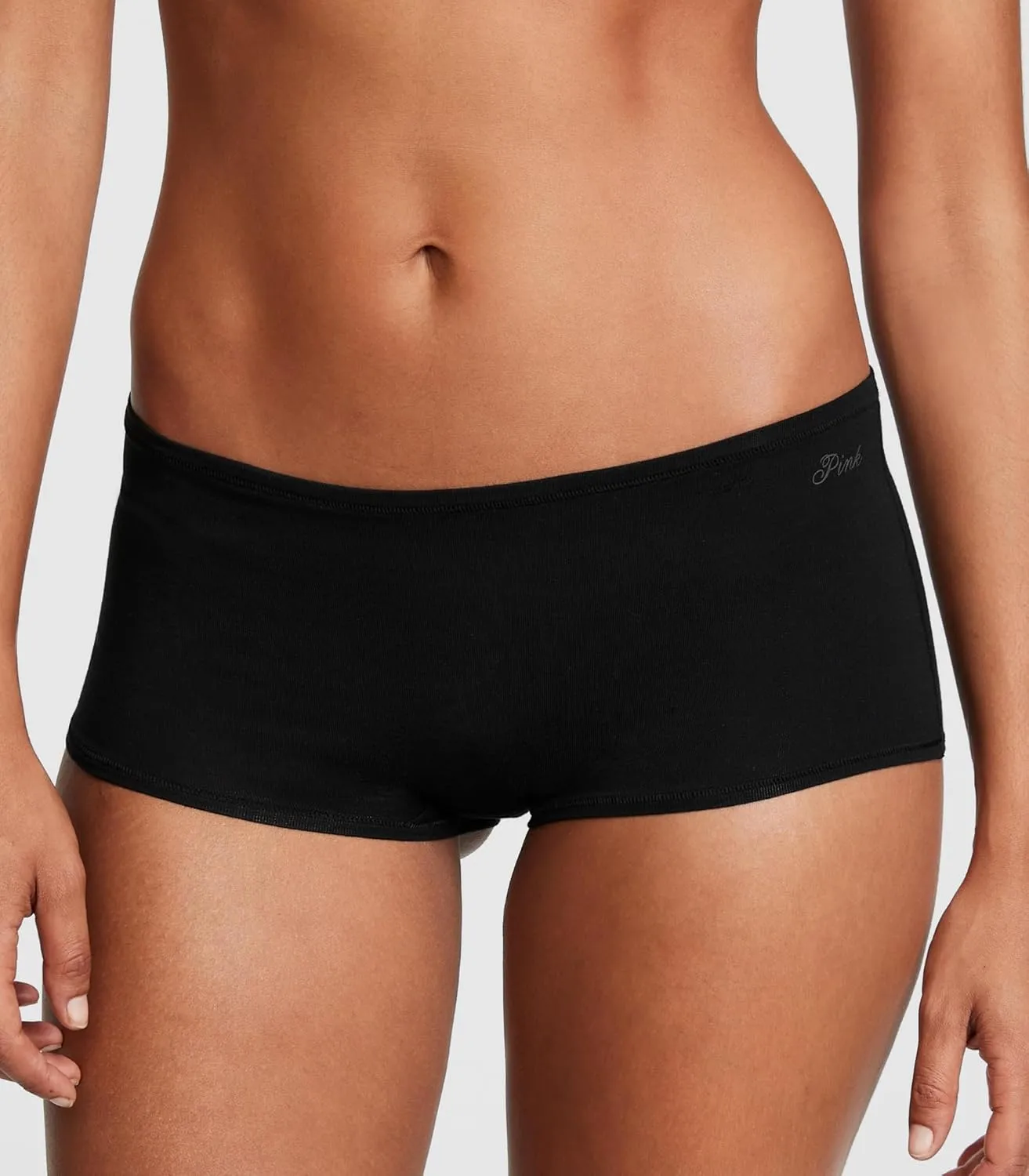 Victoria's Secret PINK Cotton Boyshort Panty Pack, Women's Underwear (XS-XXL)