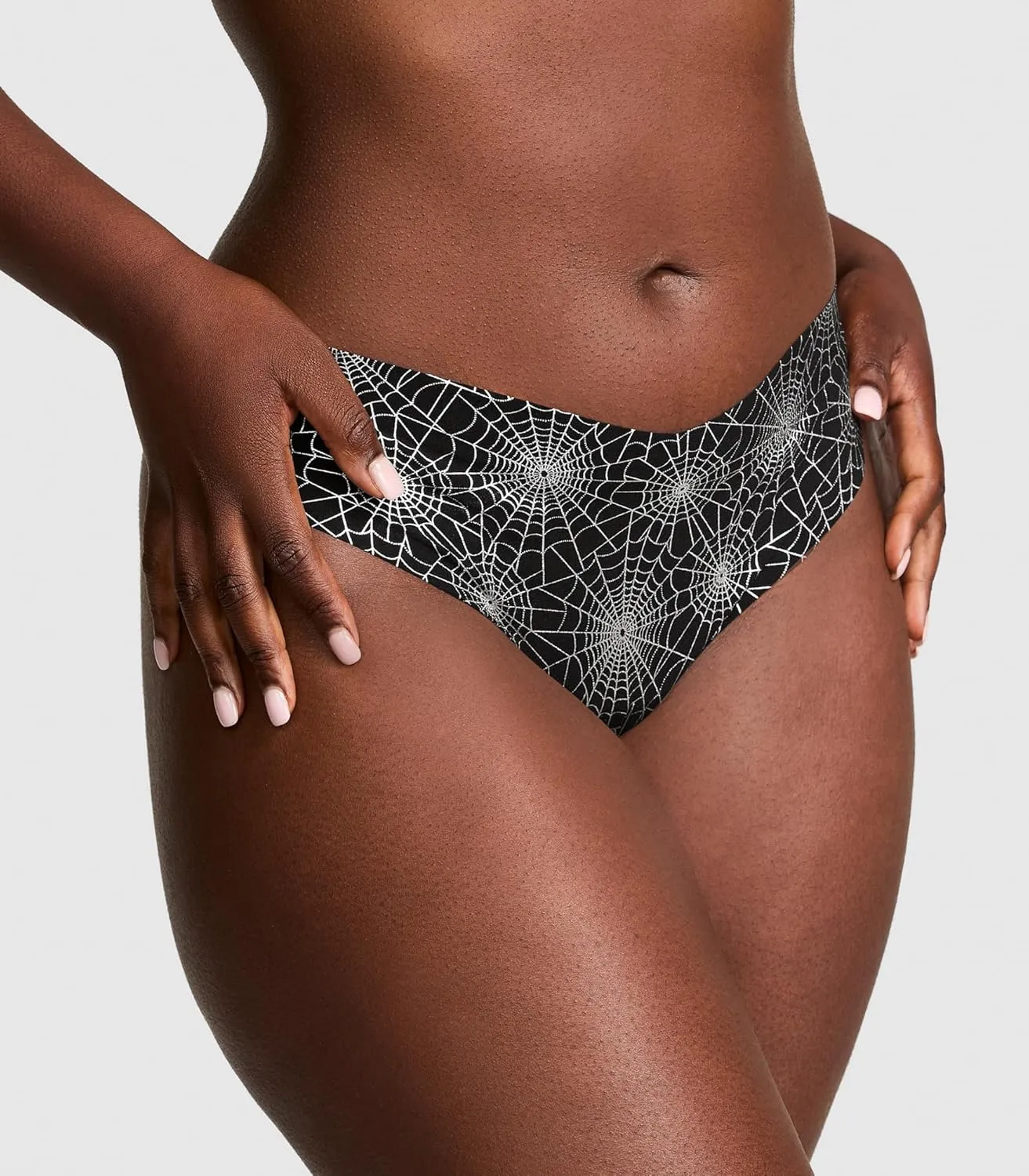 Victoria's Secret PINK Women's No Show Thong Underwear, Panties for Women, Multi Pack (XS-XXL)