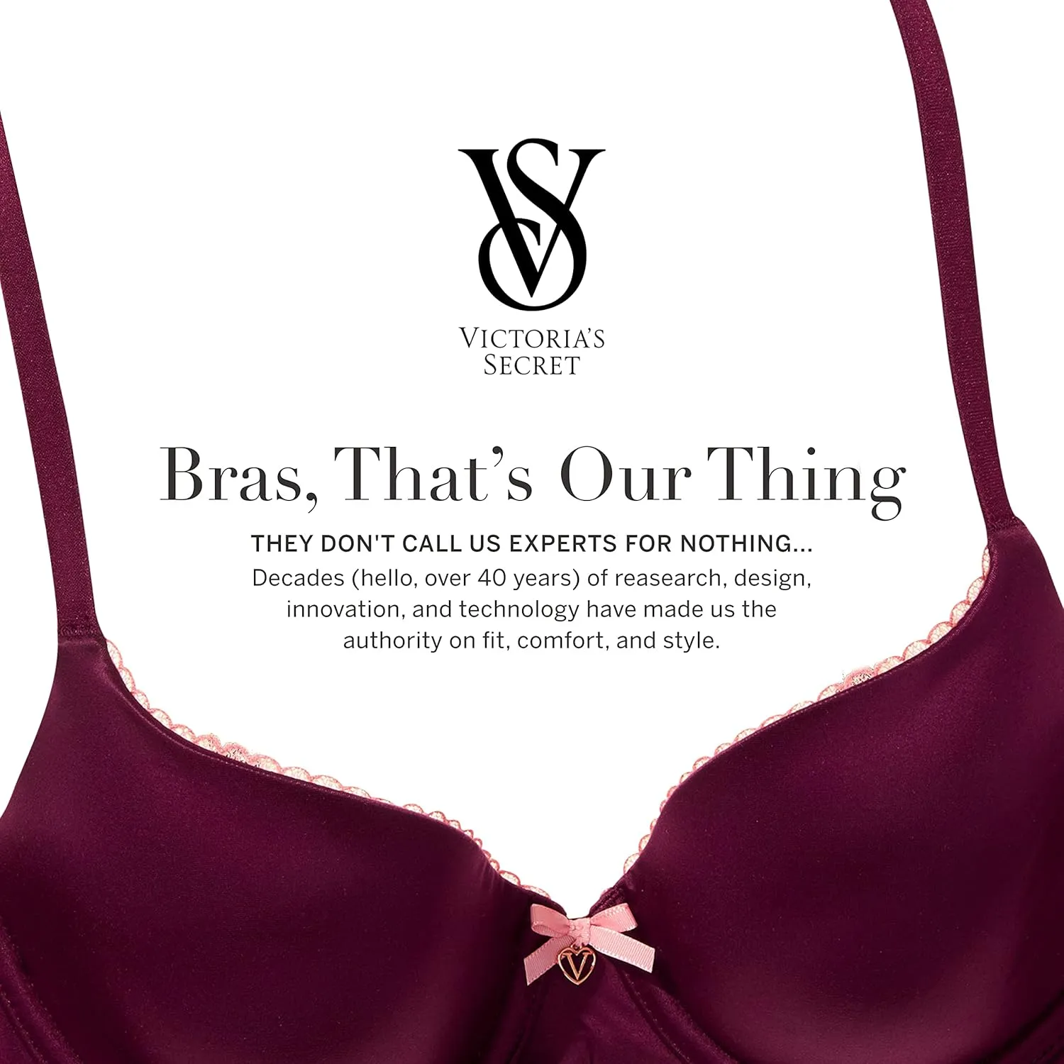 Victoria's Secret Women's Body by Victoria Full Coverage Push Up Bra, Bras for Women (32A-38DDD)