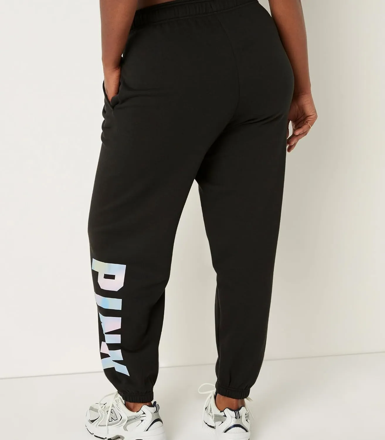Victoria's Secret Women's PINK Logo Campus Sweatpants, Womens Sweatpants, (XS-XXL)