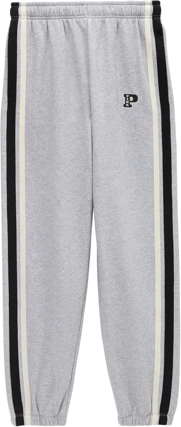 Victoria's Secret Women's PINK Logo Campus Sweatpants, Womens Sweatpants, (XS-XXL)