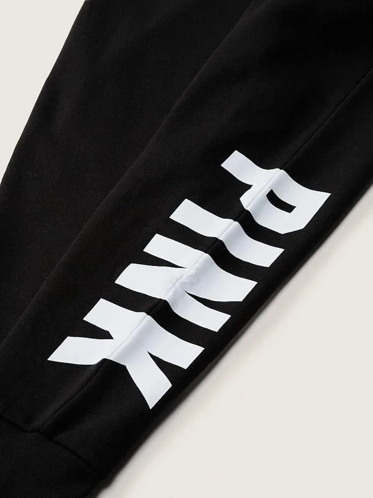 Victoria's Secret Women's Pink Logo Fleece Jogger Sweatpants, (XS-XXL)