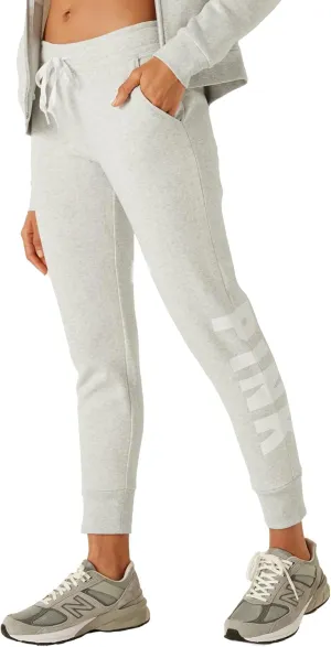 Victoria's Secret Women's Pink Logo Fleece Jogger Sweatpants, (XS-XXL)