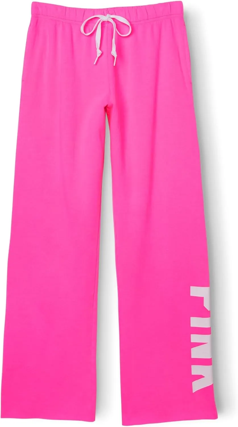 Victoria's Secret Women's PINK Logo Heritage Sweatpants (XS-XXL)