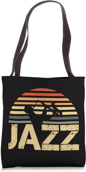 Vintage Pluck Strum Pick Guitar String Instrument Guitar Tote Bag
