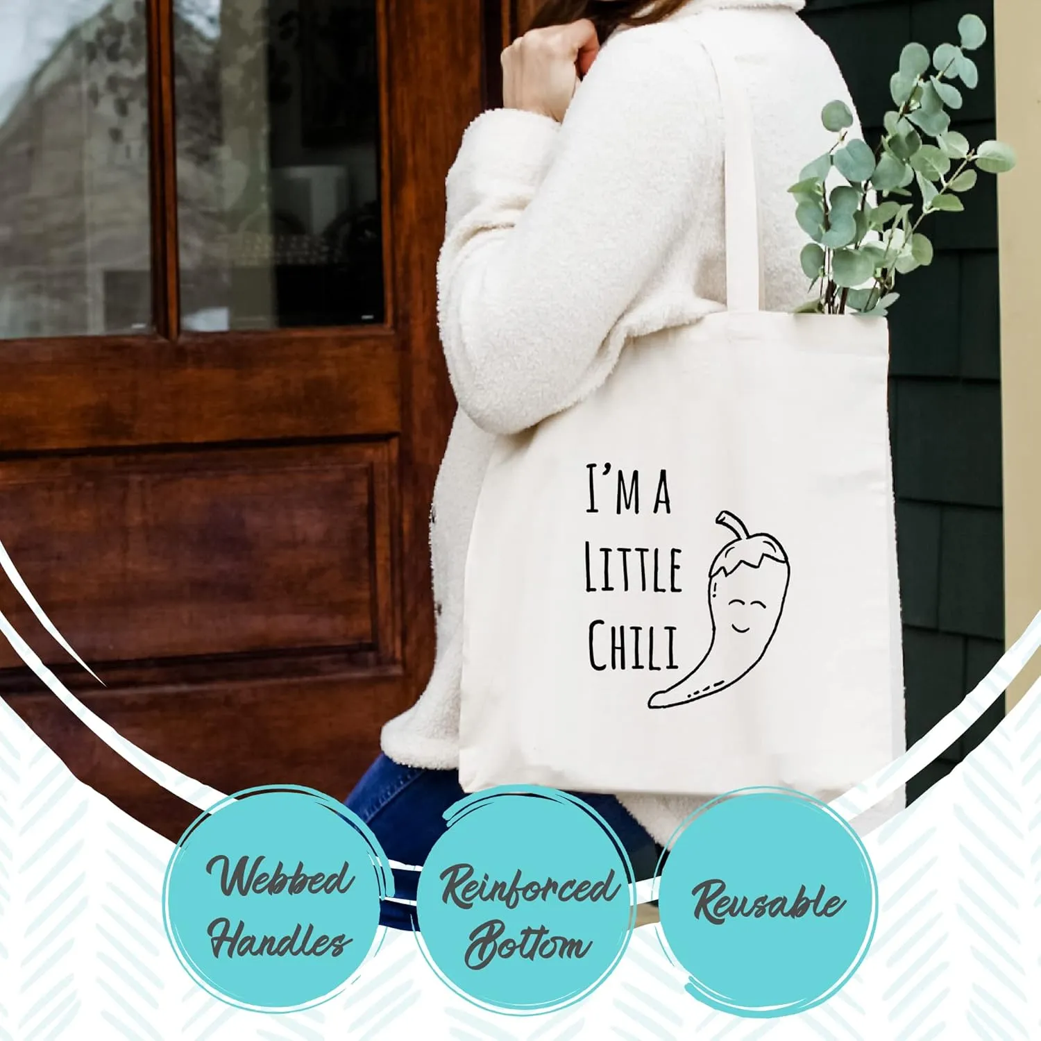 Vote, Natural Canvas Bag, Screenprinted Tote, Cotton Flour Sack, Funny Tote Bag