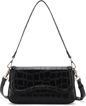 VX VONXURY Small Shoulder Bag for Women PU Leather Trendy Underarm Bag Fashion Handbag Purse
