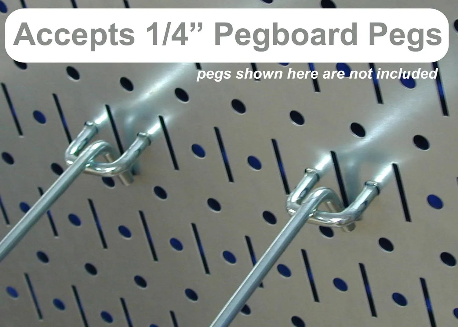 Wall Control 30-P-3232B Black Metal Pegboard Pack - (2) 32" Tall x 16" Wide Black Pegboards