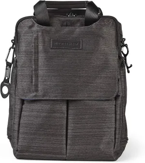 WALTER   RAY The Overnighter Backpack (Black With Blue Interior)