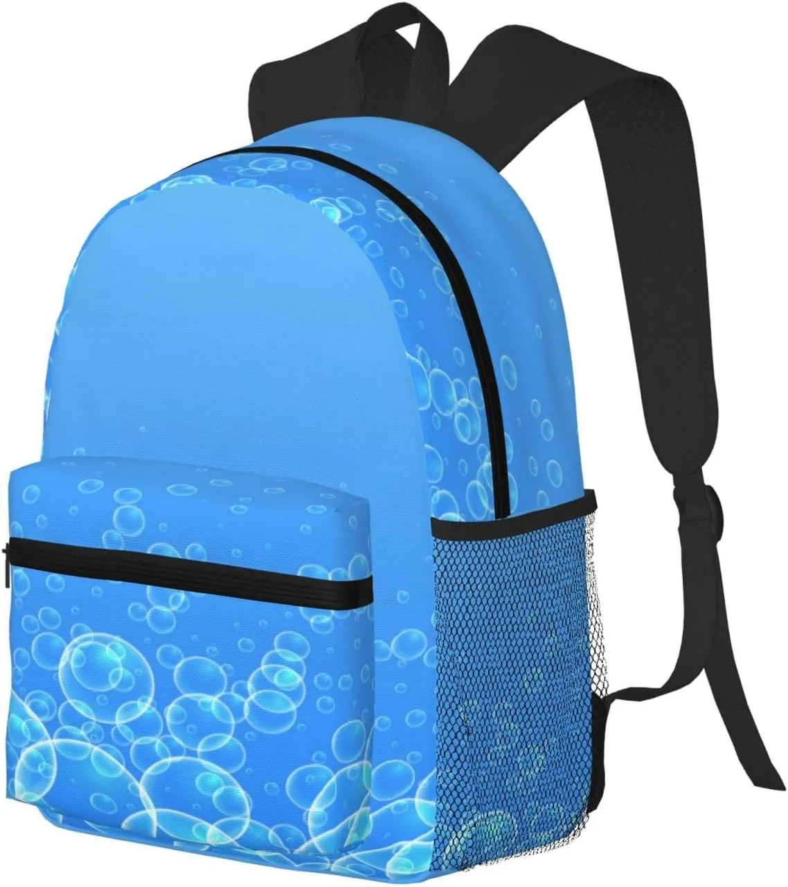 Water Bubble Backpack, Travel Laptop Backpack Computer Bag Rucksack for Men Women Business Work Fits 15.6 Inch Notebook