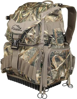 Waterfowl Hunting Backpack with Decoy Bag One Size Camo