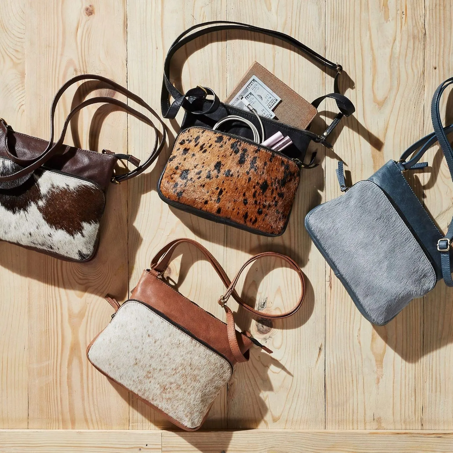 Western Style Canvas Handbag for Women | Zipper Tote Bag | Crossbody Bag | Stylish Vintage Shoulder Bags Women