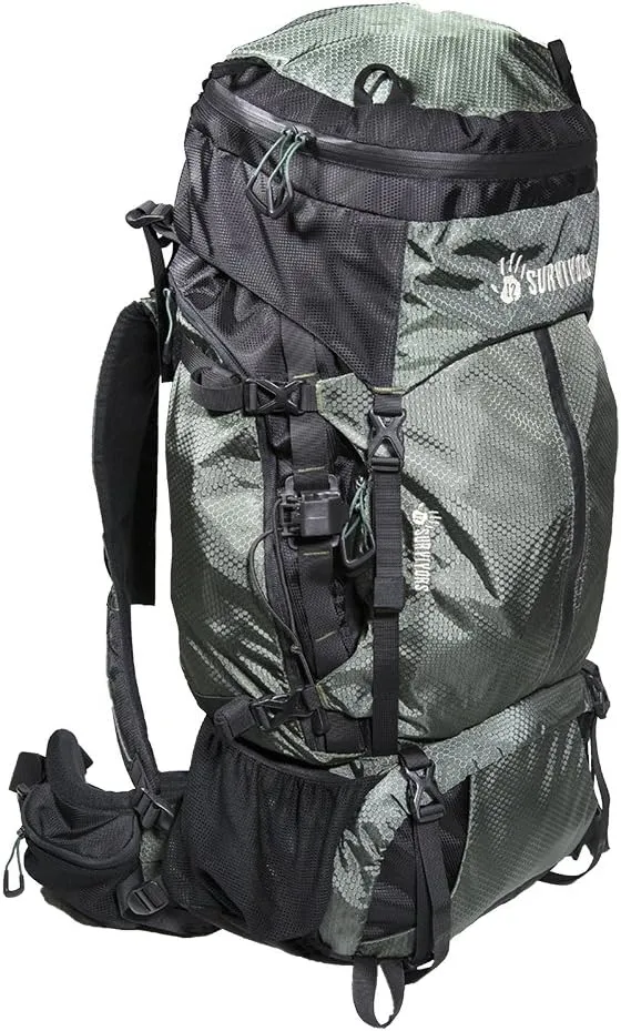 Windom 65 Hiking Backpack,Green