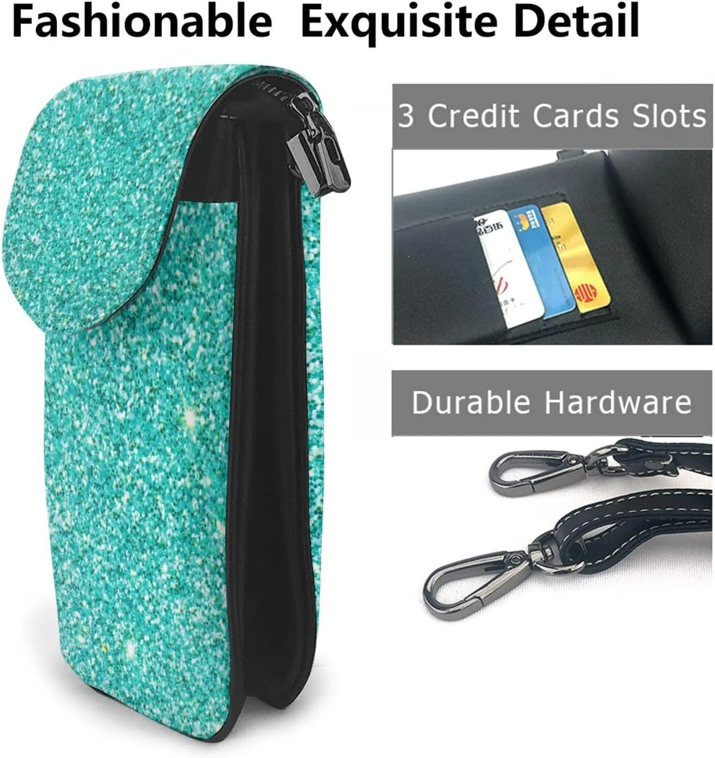 Women Small Crossbody Cell Phone Purse with Shoulder Strap for Travel Shopping