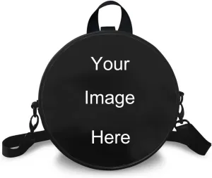 Women Small Crossbody Round Bag Shoulder Circle Purse for Teen Girls