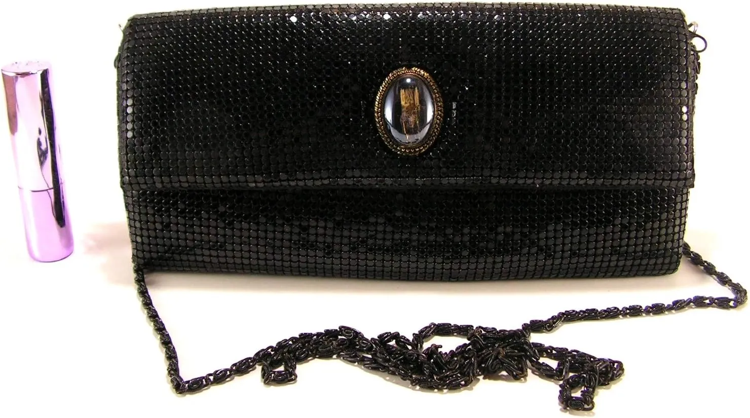 Womens clutch metal mesh evening purse for Cocktail Party Prom Wedding Banquet