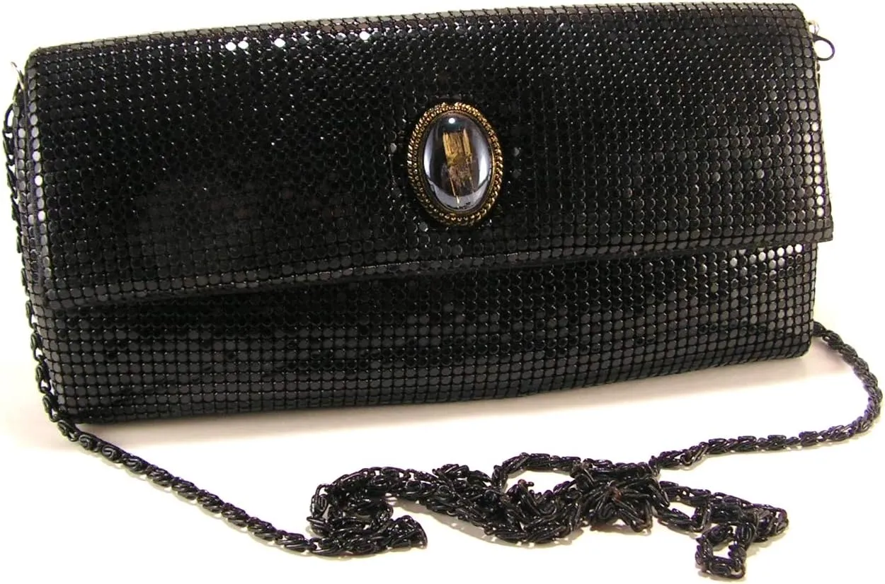 Womens clutch metal mesh evening purse for Cocktail Party Prom Wedding Banquet