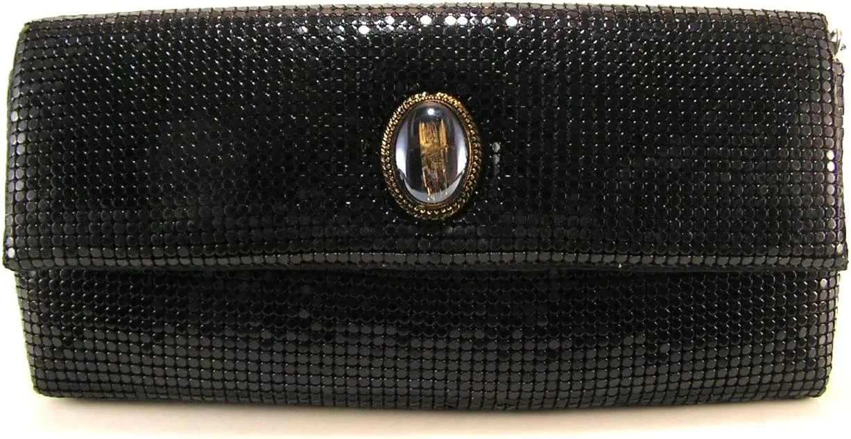 Womens clutch metal mesh evening purse for Cocktail Party Prom Wedding Banquet