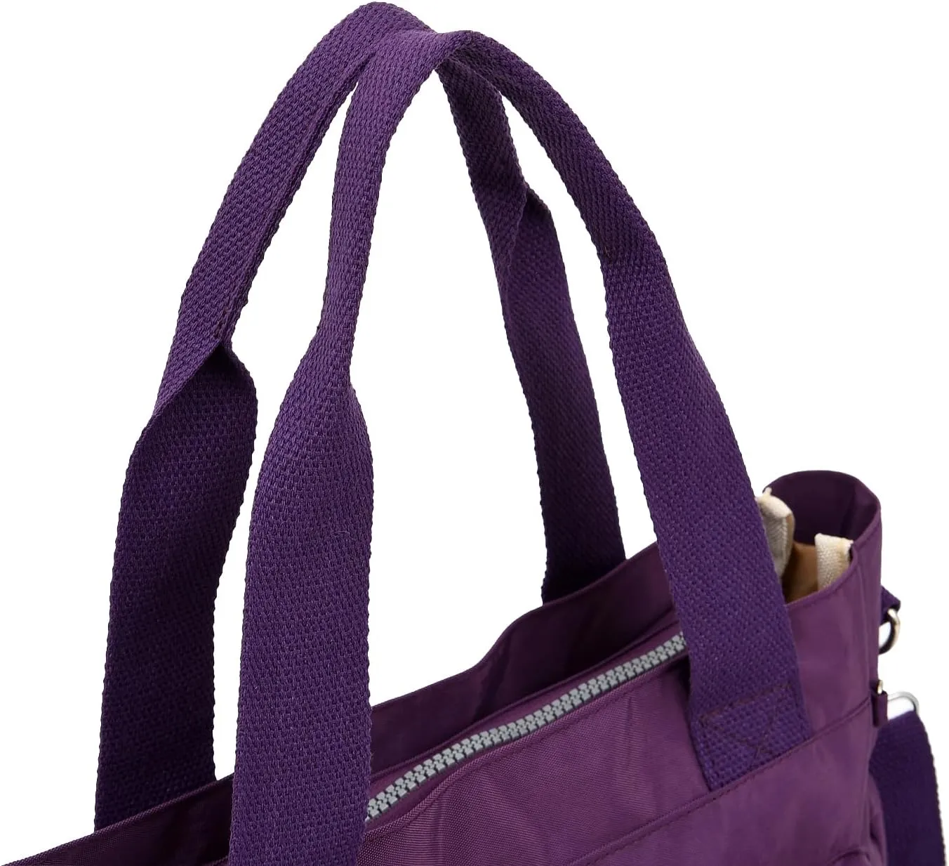 Women's Crossbody Tote Bag with Multiple Pockets, Adjustable Strap