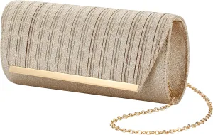 Womens Evening Clutch Bridal Prom Handbag shoulder bag Wedding Purse Party Bag …
