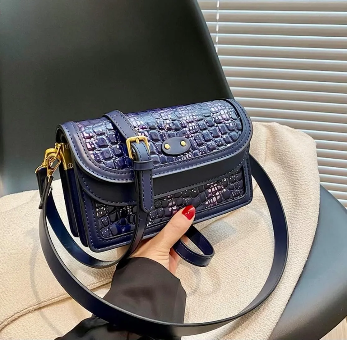 Women's Evermore Small Crossbody Bags for Women: PU Leather Stylish Shoulder Bag and Handbags - Purses for Women