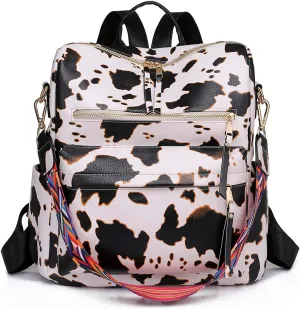 Women's Fashion Backpack Purse for Women Leather Multipurpose Design Ladies Shoulder Bag Travel bag Satchel Handbags