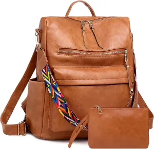 Women's Fashion Backpack Purse for Women Leather Multipurpose Design Ladies Shoulder Bag Travel bag Satchel Handbags