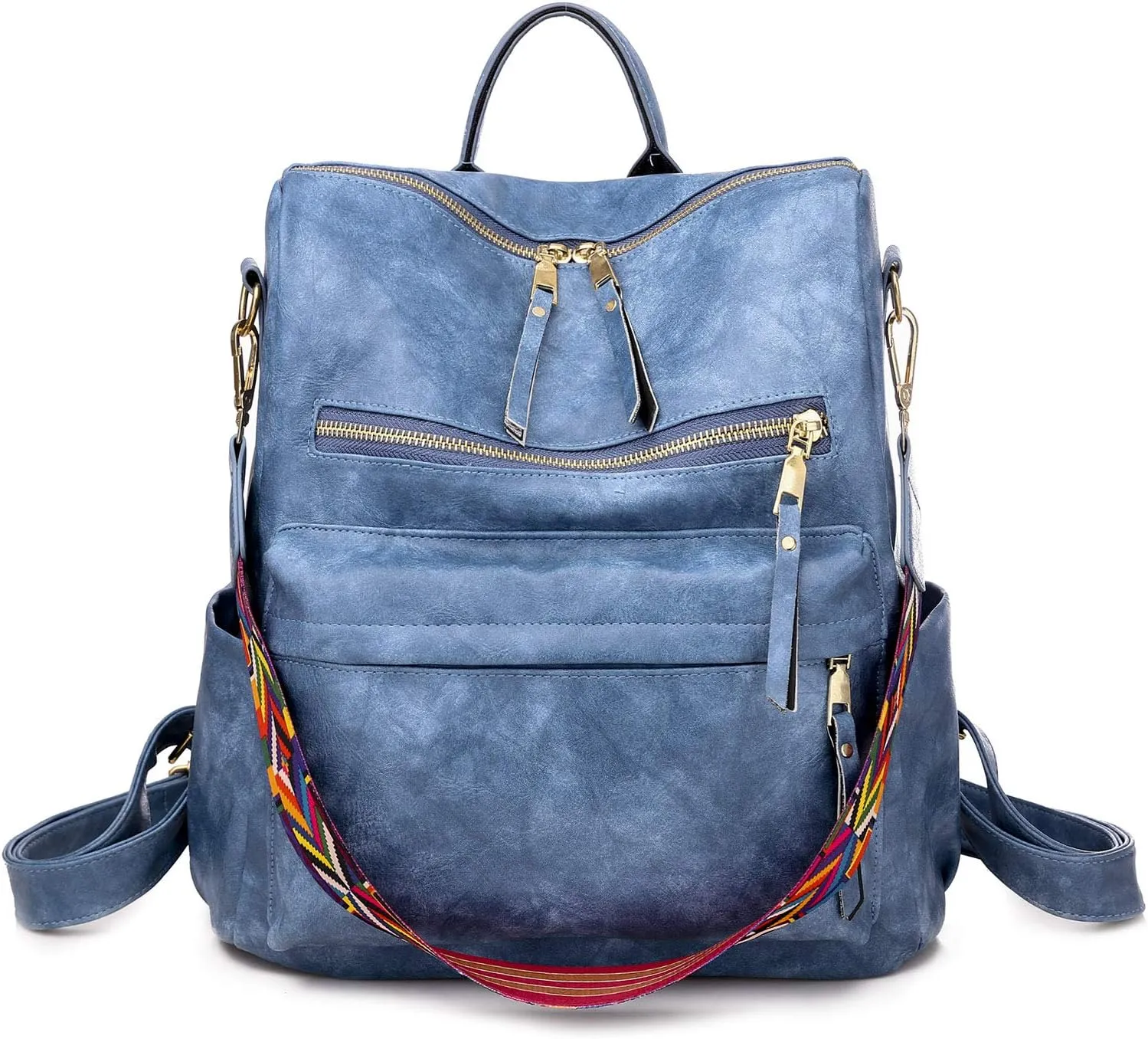 Women's Fashion Backpack Purse for Women Leather Multipurpose Design Ladies Shoulder Bag Travel bag Satchel Handbags