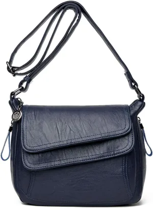 Women's PU Leather Crossbody & Shoulder Bags - Travel - Ready With Multiple Pockets