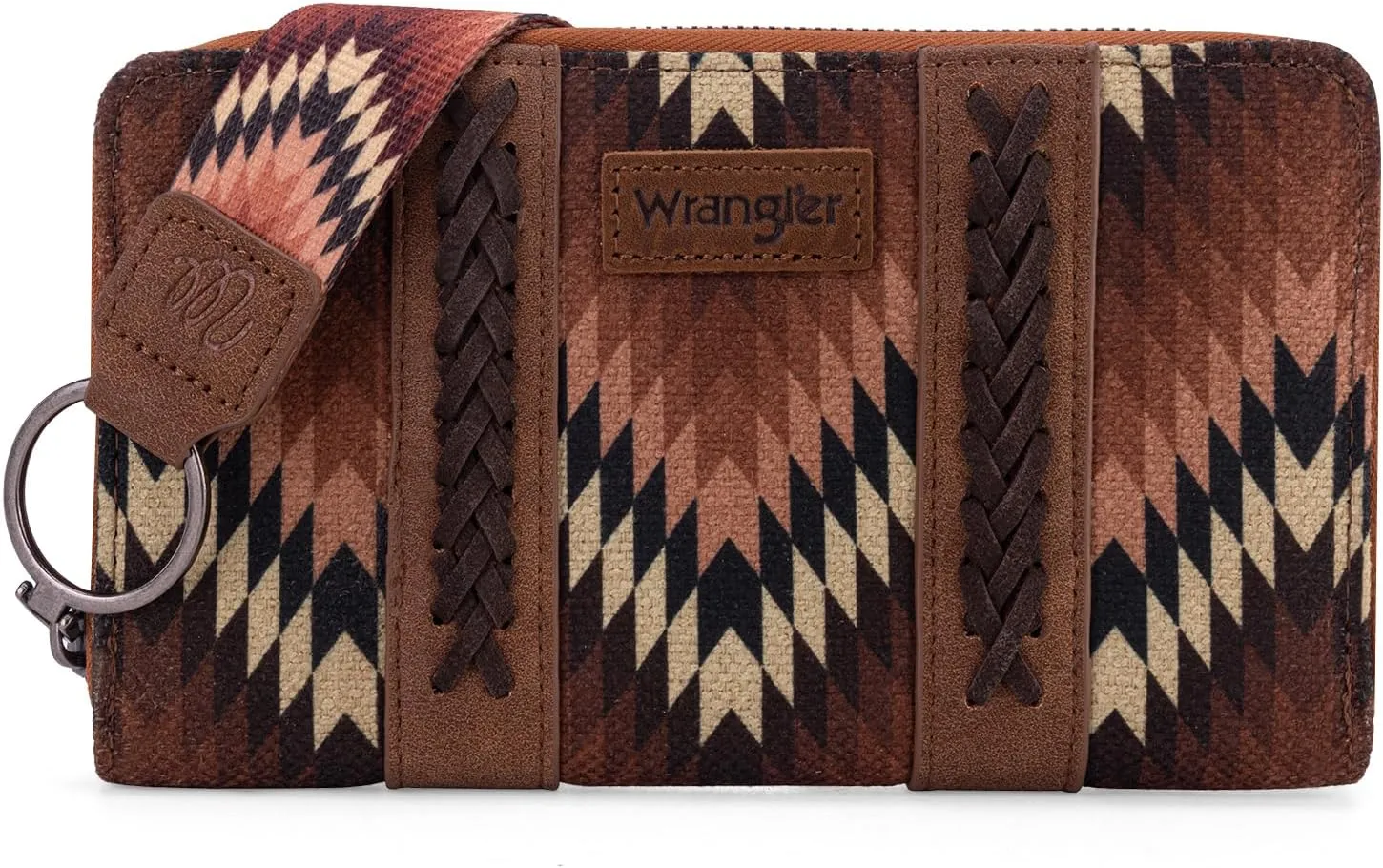 Wrangler Wallet Wristlet Aztec Clutch Long Purse Boho Credit Card Holder Wallet