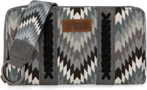 Wrangler Wallet Wristlet Aztec Clutch Long Purse Boho Credit Card Holder Wallet