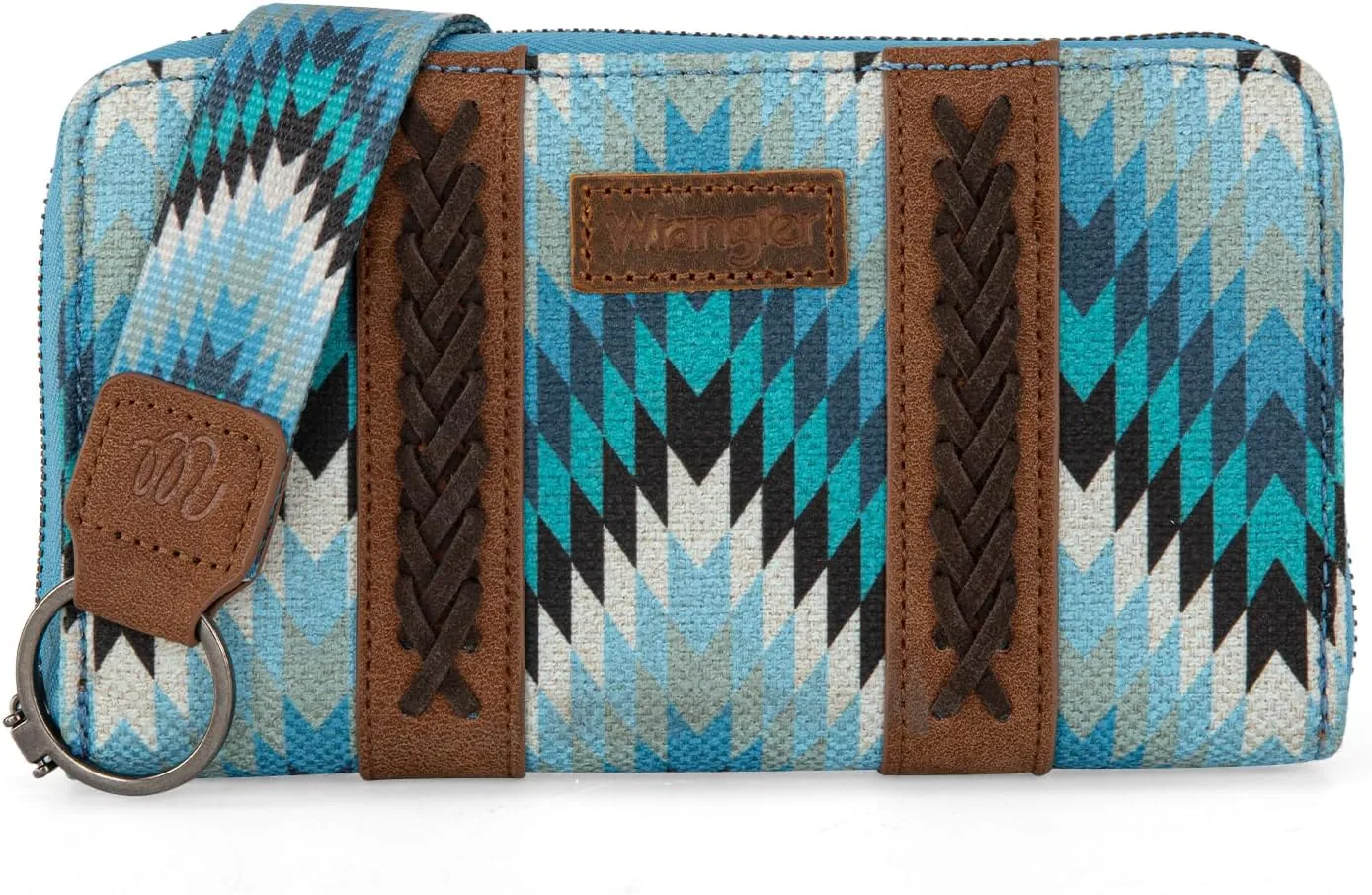 Wrangler Wallet Wristlet Aztec Clutch Long Purse Boho Credit Card Holder Wallet