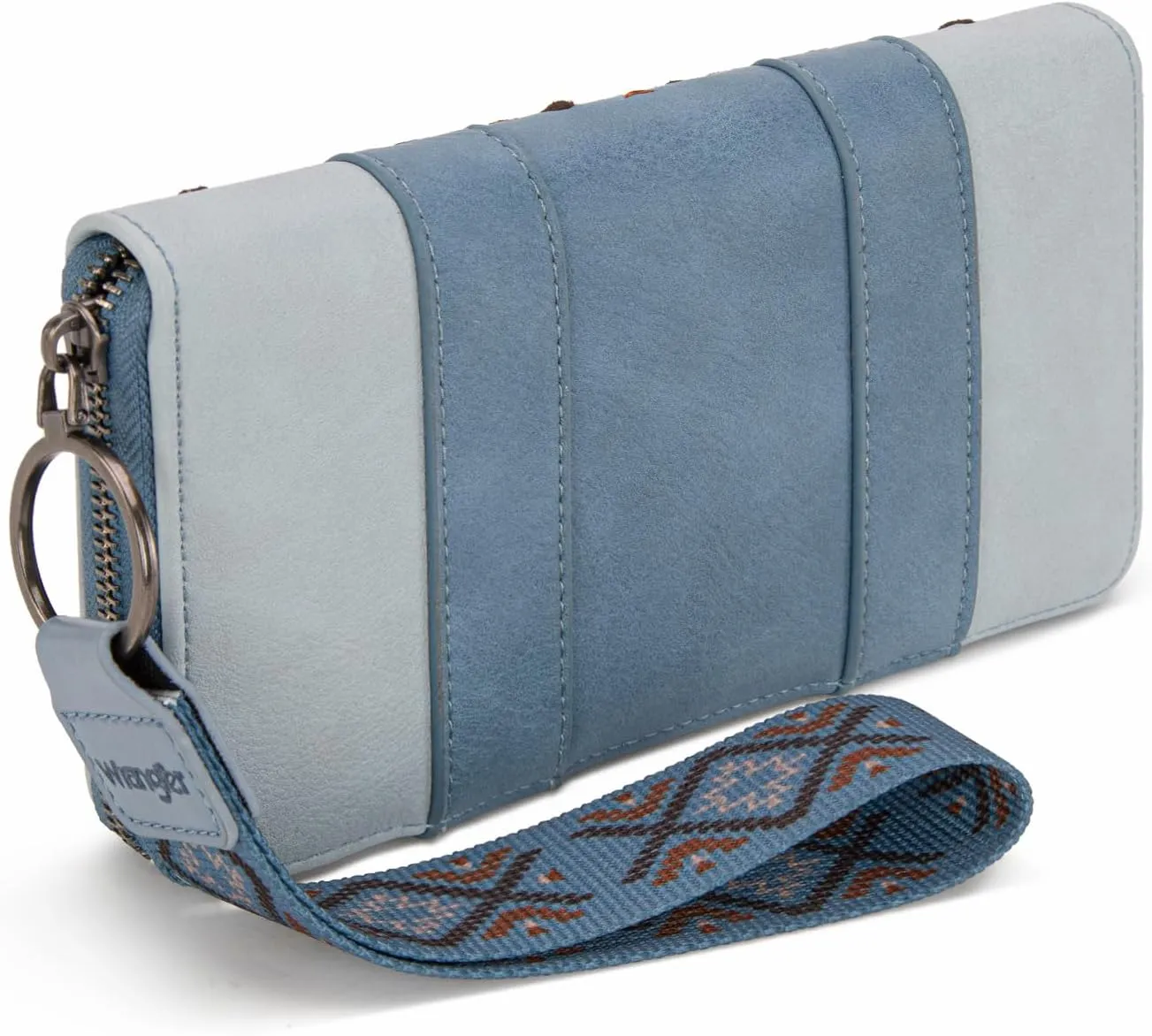 Wrangler Wallet Wristlet Aztec Clutch Long Purse Boho Credit Card Holder Wallet