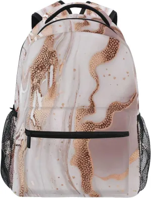 xigua Blue Butterfly Backpacks Waterproof Laptop Casual Daypack Tablet Travel Backpack School Bag with Multiple Pockets