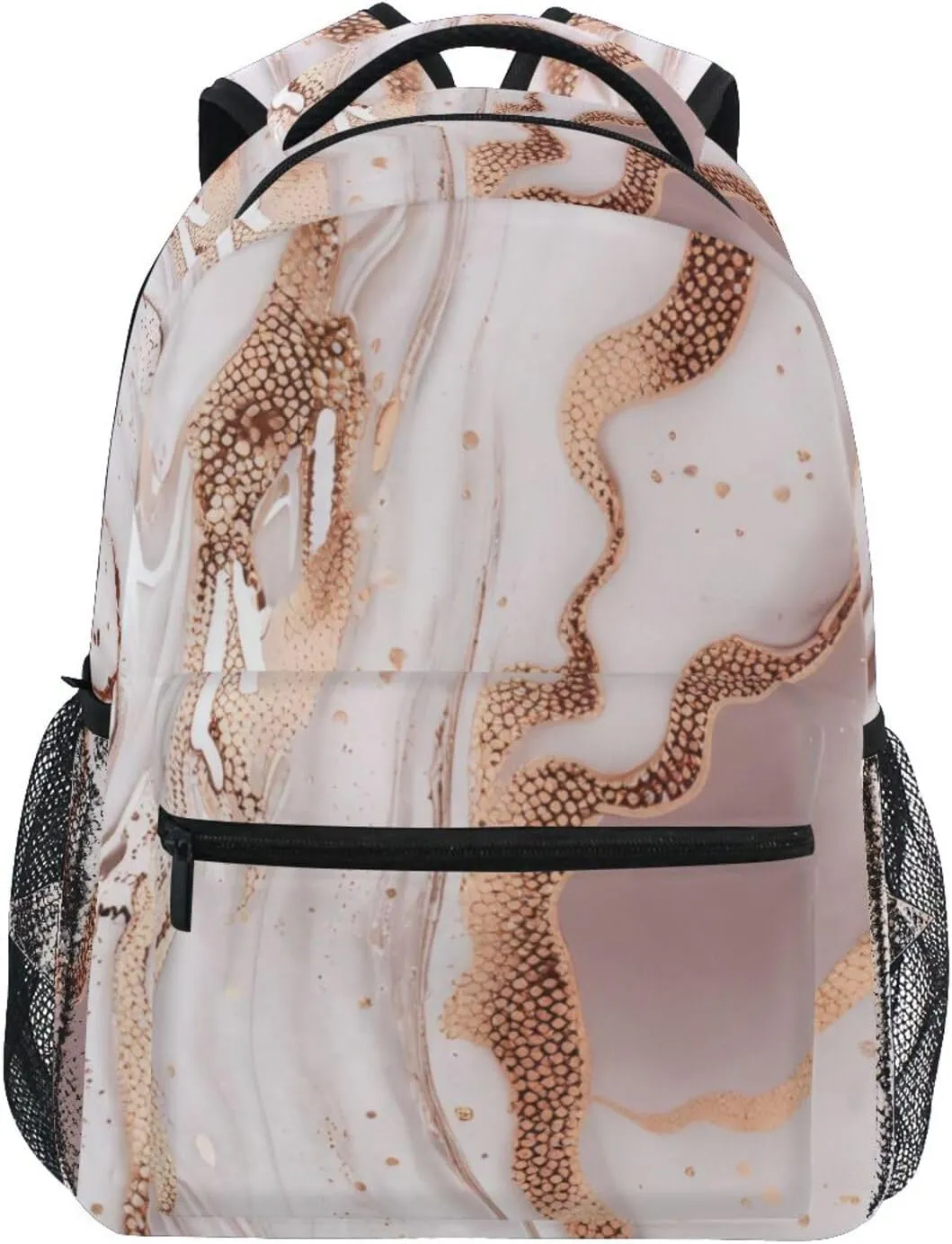xigua Blue Butterfly Backpacks Waterproof Laptop Casual Daypack Tablet Travel Backpack School Bag with Multiple Pockets
