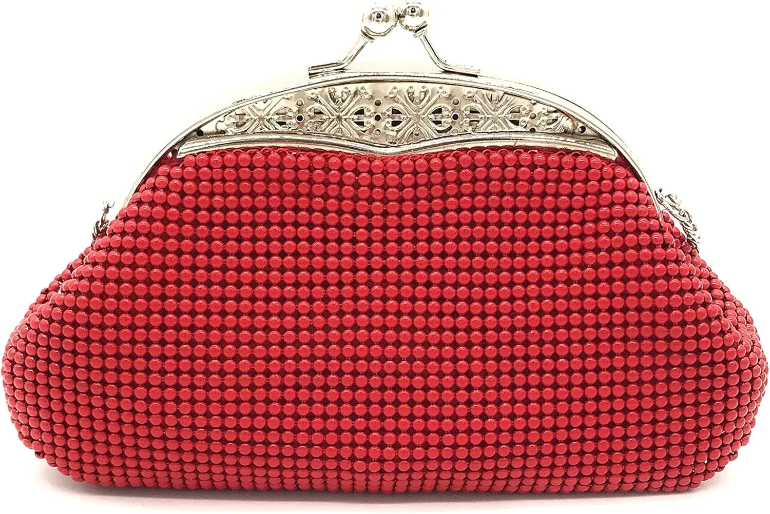 XX-Small Women clutch metal mesh purse for Cocktail Party Prom Wedding Banquet