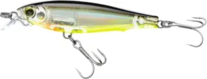 Yo-Zuri R1410-BSCL: 3D Inshore Fingerling (Sp) 100Mm 4", Black Silver Chartreuse