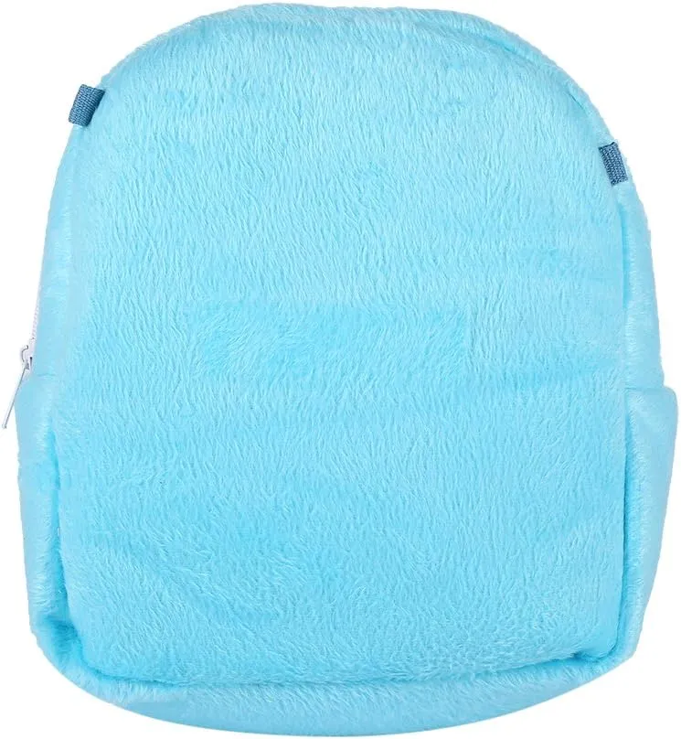 Yosoo Portable White Mesh African Hedgehog Hamster Breathable Pet Dog Carrier Bags Handbags Puppy Cat Travel Backpack (M, White Mesh - Blue)