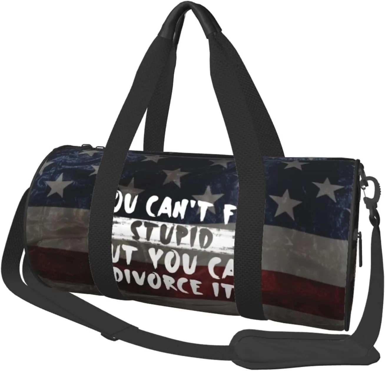You Can'T Fix Stupid But You Can Divorce It Duffel Bag Gym Bag Travel Sports Tote Large Foldable Beach Swim Yoga5