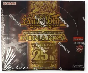 Yu Gi Oh! Quarter Century Bonanza Display