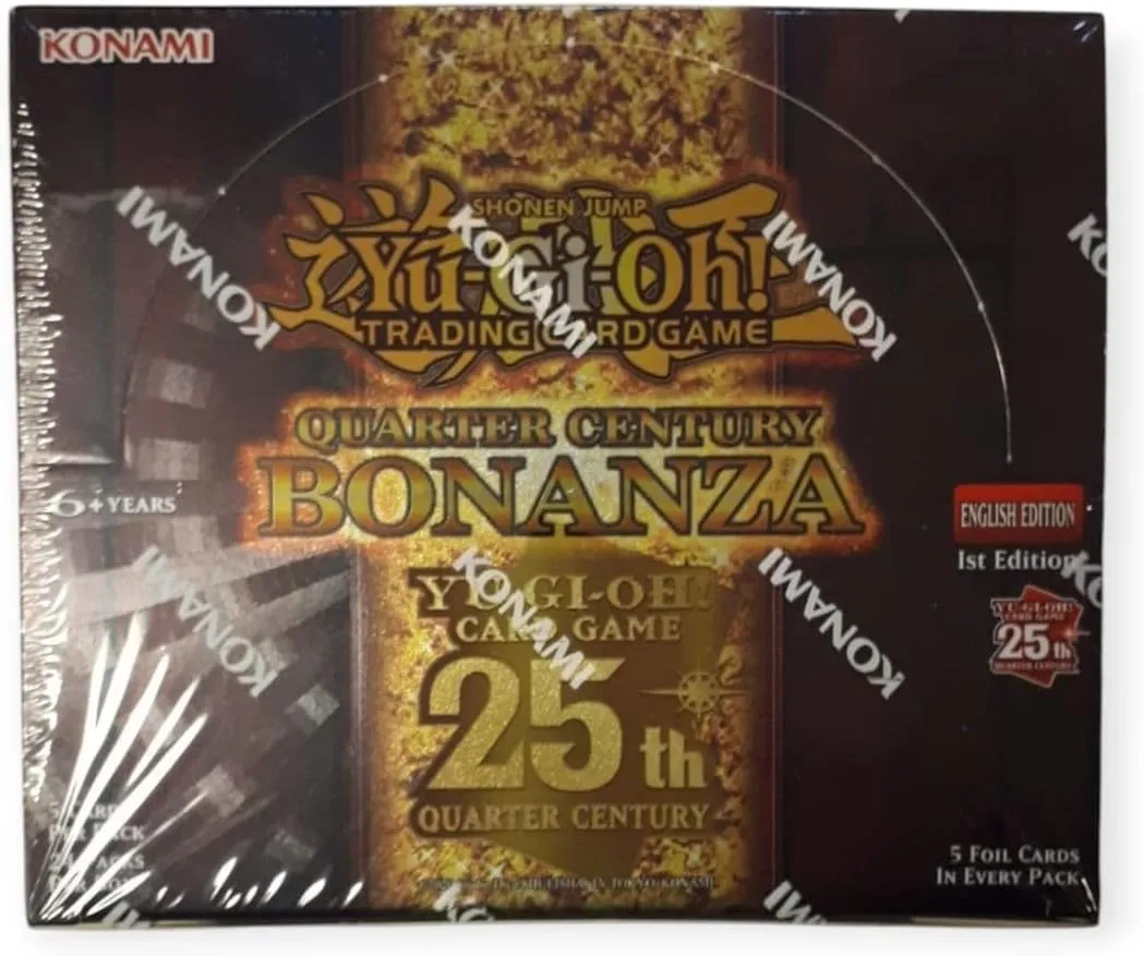 Yu Gi Oh! Quarter Century Bonanza Display