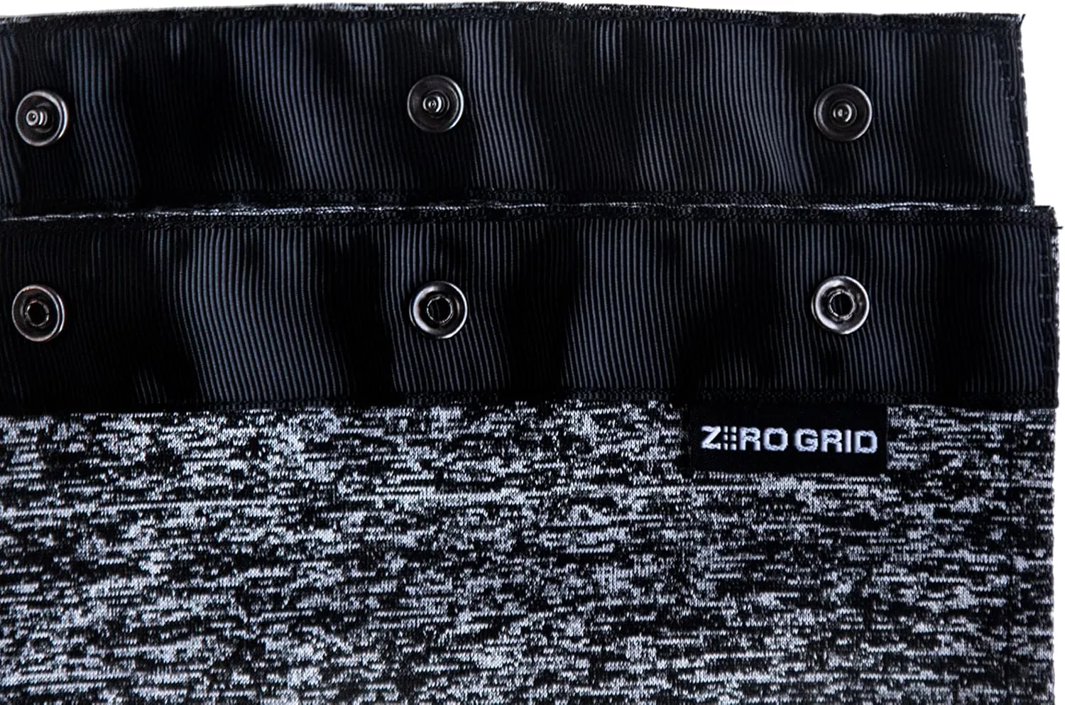 Zero Grid Infinity Travel Scarf Loop with Hidden Zipper Pockets for Passport, Phone, Cash, Cards