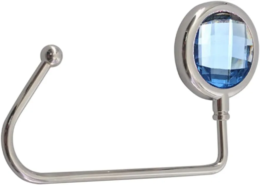 Zerodeko Purse Hooks 2 Pack Handbag Hooks for Desk Bag Hanger Instant Hanger No-Slip Pad Attractive Design