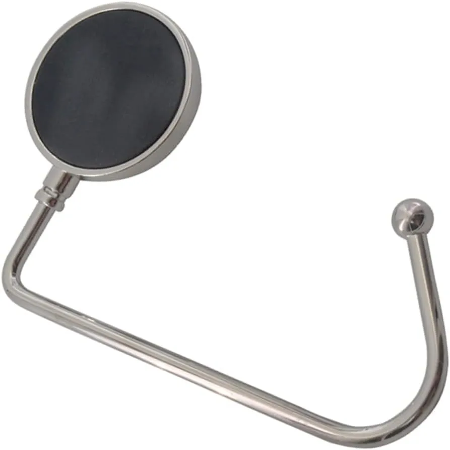 Zerodeko Purse Hooks 2 Pack Handbag Hooks for Desk Bag Hanger Instant Hanger No-Slip Pad Attractive Design