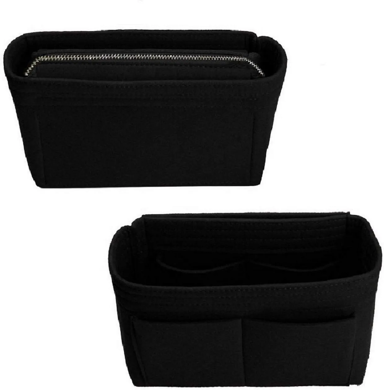 ZTUJO Purse Organizer, Bag Organizer, Insert Purse Organizer With 2 Packs In One Set For LV NeoNoe Noé Series perfectly
